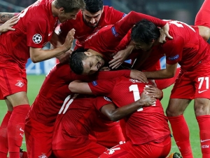 «Спартак» разгромил «Севилью» в матче Лиги чемпионов со счетом 5:1 (ВИДЕО)