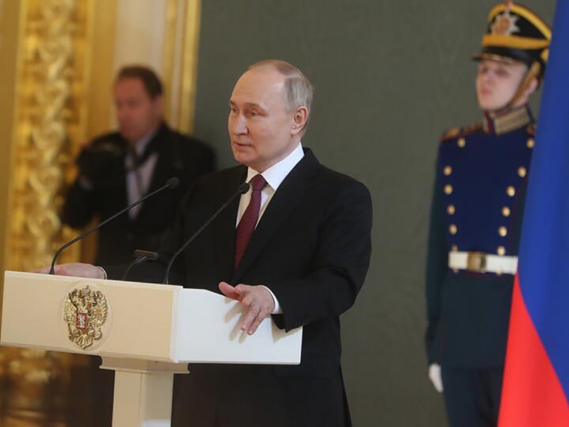 В Кремле проходит инаугурация Путина