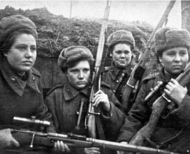 Женщины на Великой Отечественной Войне