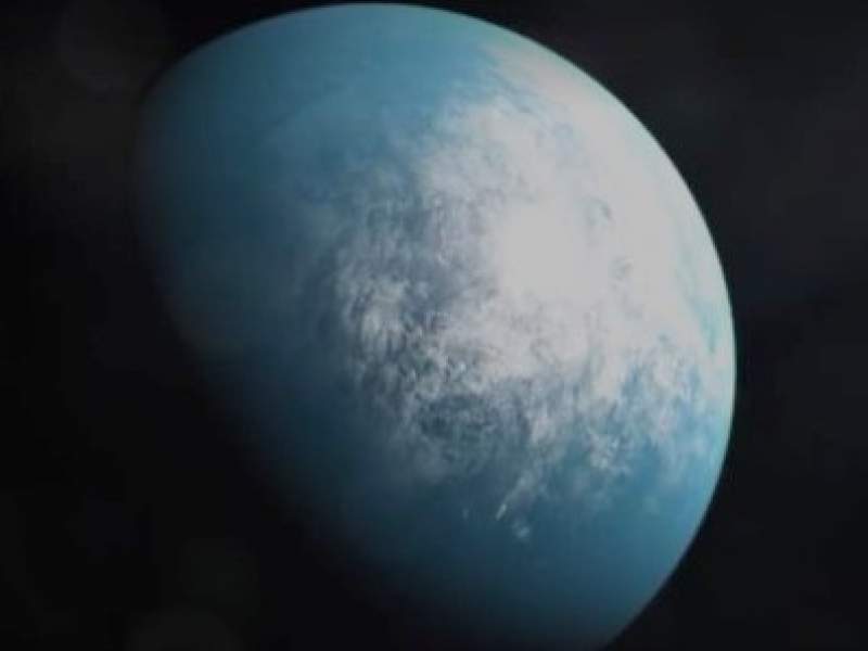 NASA показало на видео потенциально обитаемую планету