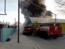 В Новосибирской области сгорела обувная фабрика: погибли 10 человек