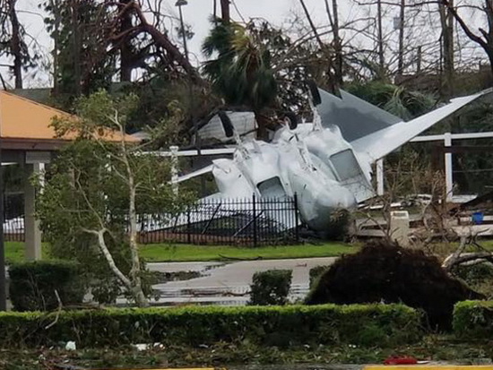 База ВВС в США почти полностью уничтожена ураганом 