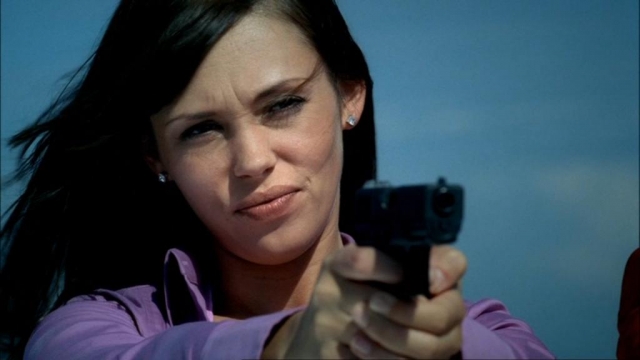 В сериале "Шпионка", в котором Ольга сыграла Бриджит, ее коллегой стала сама Дженнифер Гарнер.