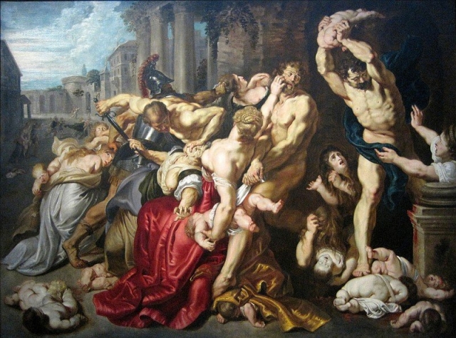 $76 700 000. "Избиение младенцев" , Питер Пауль Рубенс, написана в 1610 году.