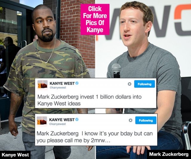 Тогда же он неожиданно попросил у основателя Facebook Марка Цукерберга вложить в него один миллиард долларов. Причем повторил просьбу неоднократно к недоумению последнего.