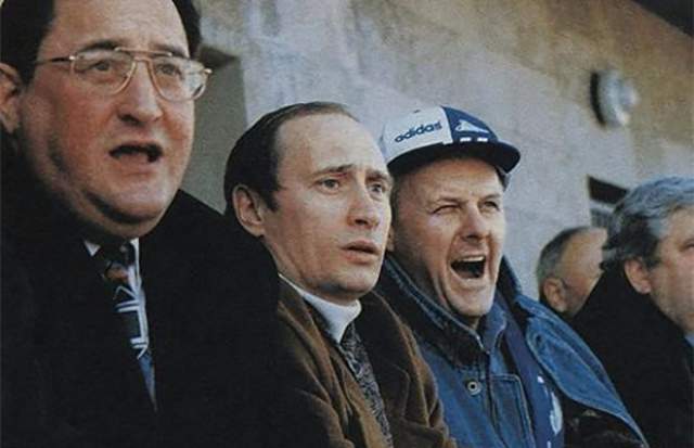 Советник председателя Ленсовета Владимир Путин и мэр Санкт-Петербурга Анатолий Собчак в 1991 году.