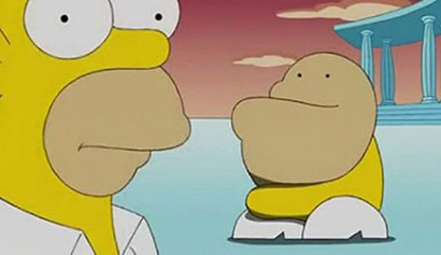 Чтобы выручить сестру, Барт придумывает талисман Олимпиады в Сочи. Он вырезает его из фотографии Гомера и называет Fatov.