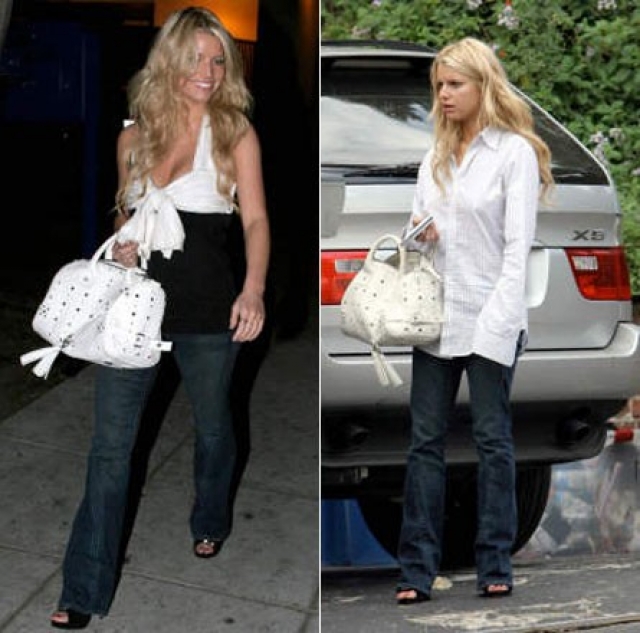 В 2006 слухи подтвердились, когда она засветилась в объективах папарацци, выходя из отеля в Лос-Анджелесе, где провела ночь с Адамом, одетая в рубашку любовника.