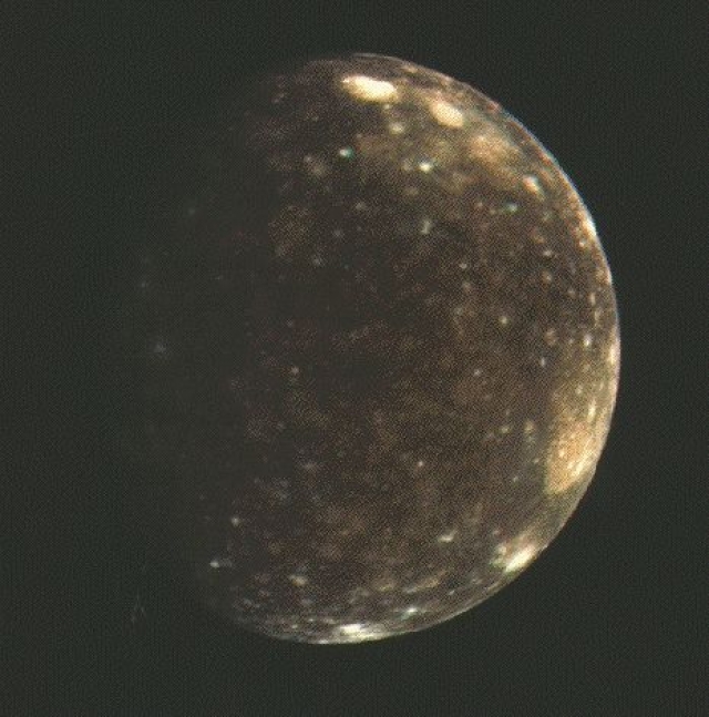 Спутник Юпитера Каллисто.