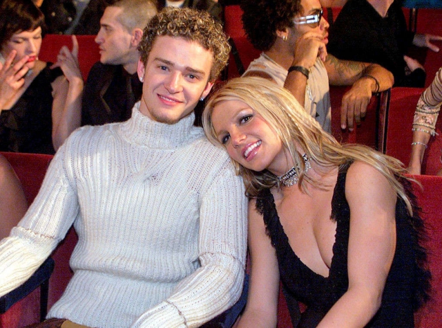 Джастин Тимберлейк. Роман Джастина и Бритни Спирс завязался в 1999 году — именно тогда юная певица обрела популярность и стала настоящей поп-звездой.