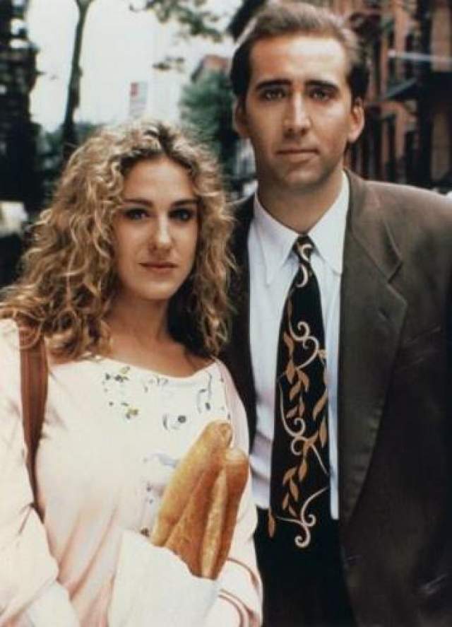 Николас Кейдж и Сара Джессика Паркер. 1991 год. Партнер по фильму "Медовый месяц в Лас-Вегасе" стал на некоторое время партнером и в жизни звезды "Секса в большом городе". 