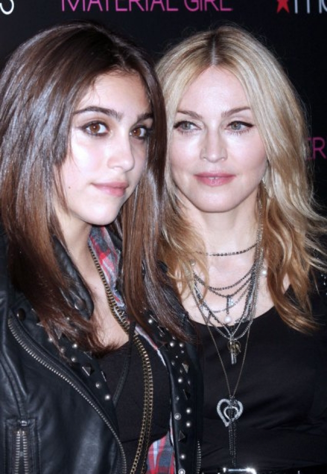 Мадонна и 19-летняя Лурдес.