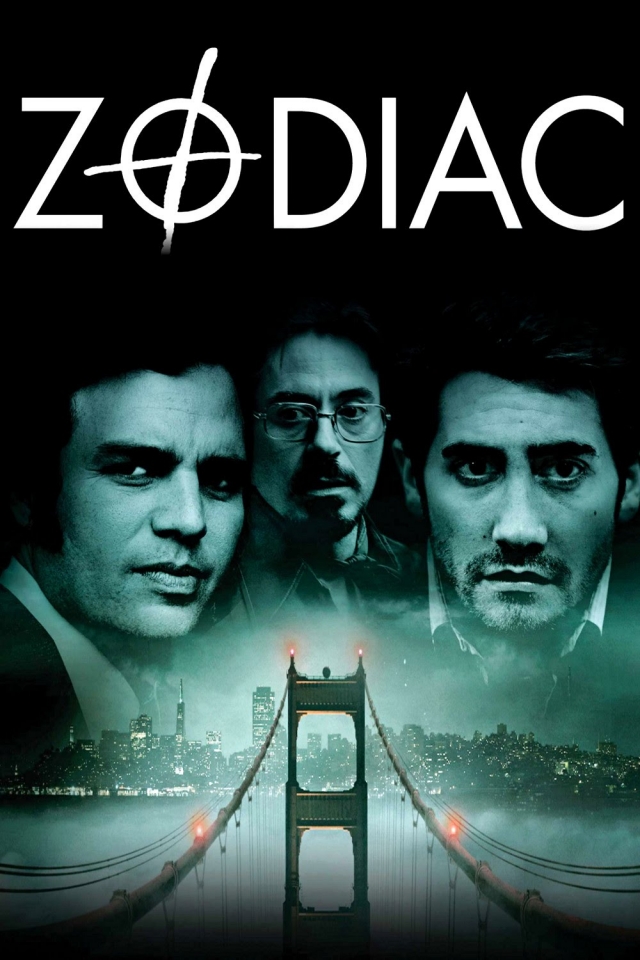 " Зодиак " (2007). Фильм Дэвида Финчера основан на событиях, происходивших в Сан-Франциско на протяжении нескольких лет. Маньяк так и не был найден, в реальности его так и называли - Зодиаком.