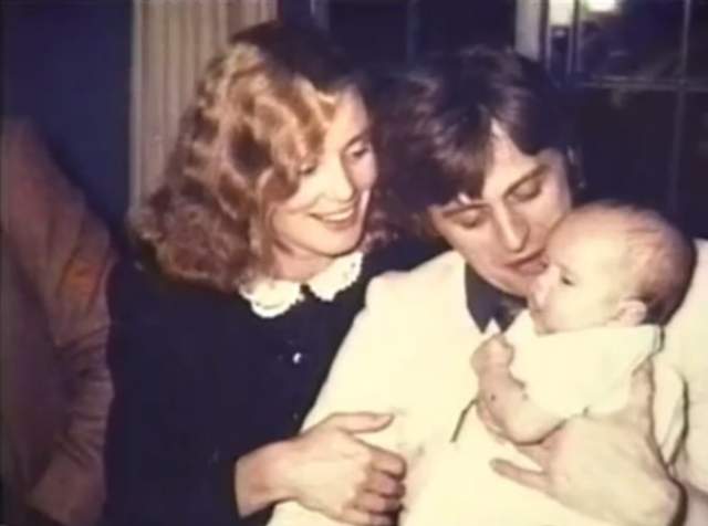На фото Барышников с Джессикой Лэнг и их дочерью Александрой, 1981