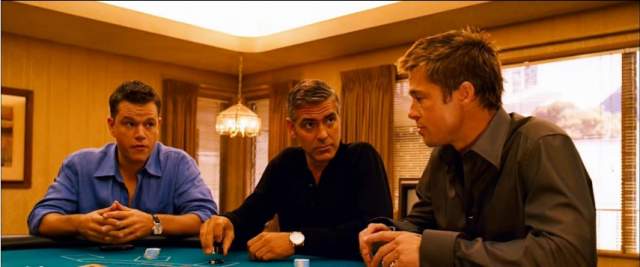 На игру Клуни подсел на съемках фильма "11 друзей Оушена". Происходящее настолько заворожило актера, что тот начал нередко вместе с другими игроками подсаживаться к рулетке вне съемочной площадки.