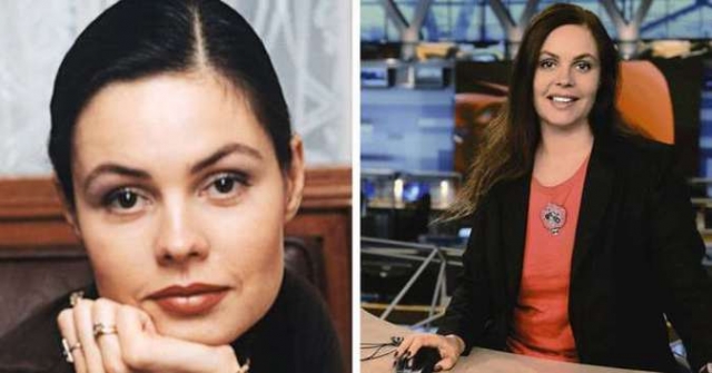 Екатерина Андреева с 1997 года ведет информационную программу "Время" на "ОРТ/Первом канале", и, как вы можете убедиться, практически не изменилась за 20 лет.