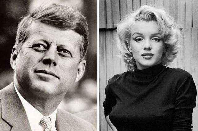 Мерилин Монро, любовница Джона Кеннеди. Они познакомились в 1960 году на курорте, а спустя год у них возникли близкие отношения. Но в Белый дом известная актриса могла приехать только по официальному приглашению.