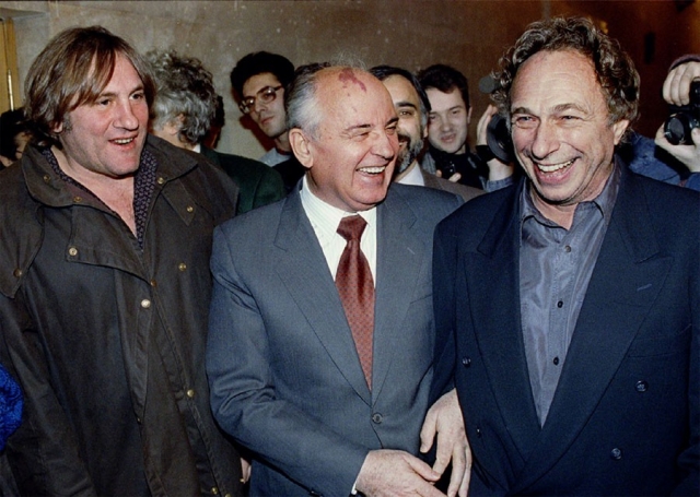 Встречи происходили во время Недели французского кино в Москве.