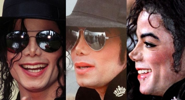 В 1993 году Майкл говорил: "Я никогда ничего не делал ни со скулами, ни с глазами, ни с губами". А о внешности в целом он сказал: "Я стараюсь не смотреть в зеркало. Я всегда недоволен тем, что вижу".