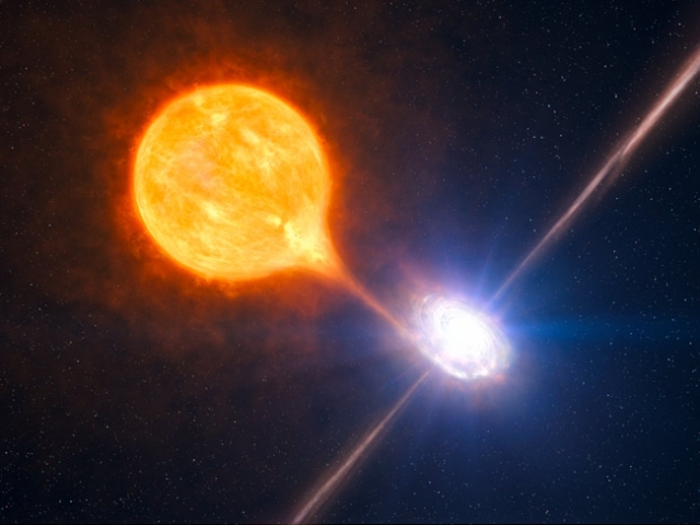 Черные дыры. Ученые считают, что черные дыры образуются когда коллапсирует гигантская звезда: взрыв на сравнительно небольшом пространстве вызывает гравитационное поле такой интенсивности, что даже окружающий свет попадает под его влияние.