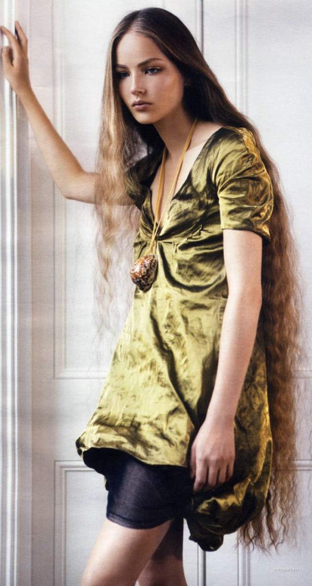 Руслана была открытием Недели моды в Нью-Йорке в 2005 году, а за свои прекрасные волосы, которые она не стригла с 15 лет, получила прозвище "русская Рапунцель".