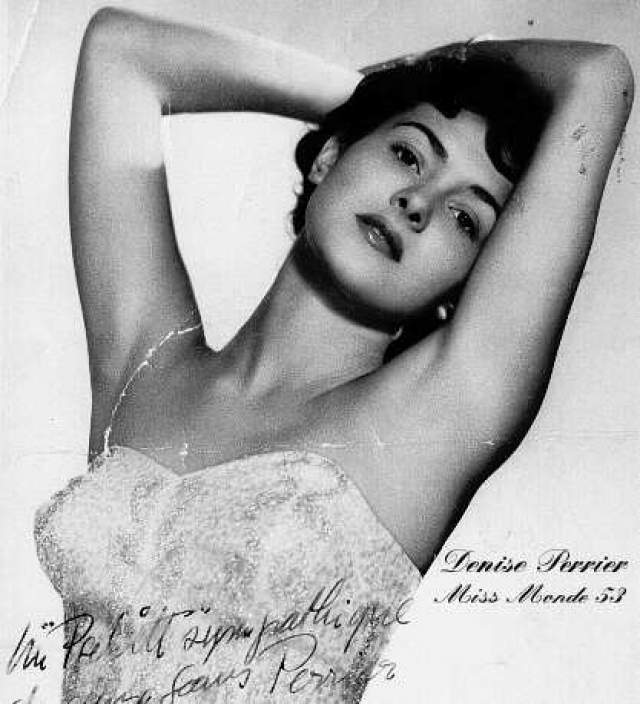 Дениз Перье (Франция) - Мисс мира 1953. 