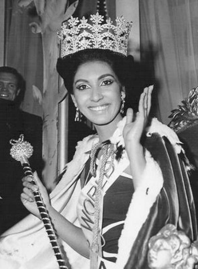 Рейта Фариа (Индия) - Мисс мира 1966.