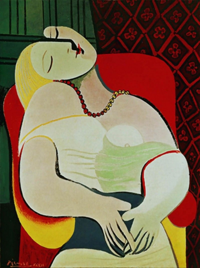 $155 000 000. "Le Reve" ("Мечта" или "Сон"), Пабло Пикассо, 1932 год.