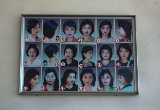 В северной Корее есть узаконенные допустимые прически: 18 для женщин и 10 для мужчин.