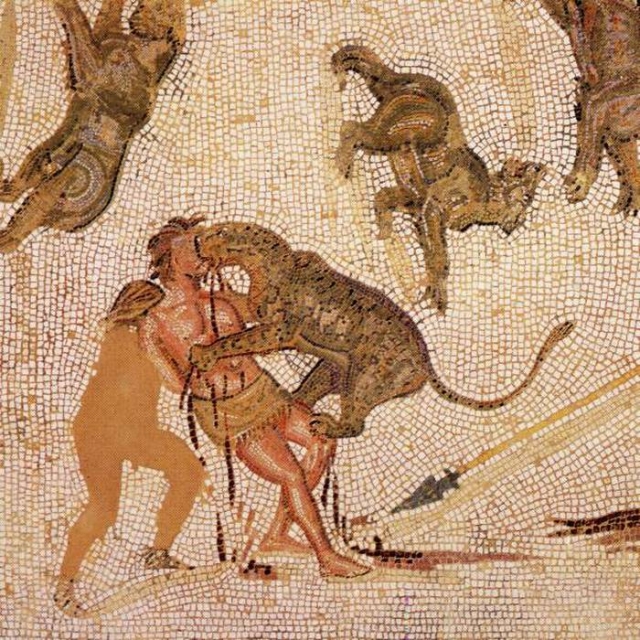Бестиарий. В Древнем Риме преступников отдавали на растерзание диким зверям. Часто это были политические заключенные, которых отправляли на арену голыми и беззащитными.