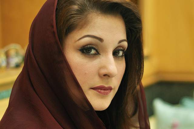 Наваз Шариф. Дочь премьер-министра Пакистана Марьям занимается благотворительностью и работает в партии отца "Мусульманская лига Пакистана".