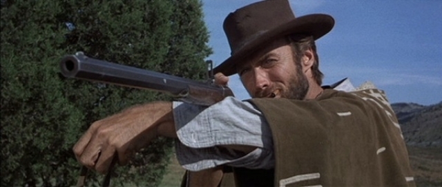Клинт Иствуд. Визитной карточкой Иствуда являются роли в вестернах, он часто играл ковбоев. Актер был на пике популярности в 60-80-х годах прошлого века.