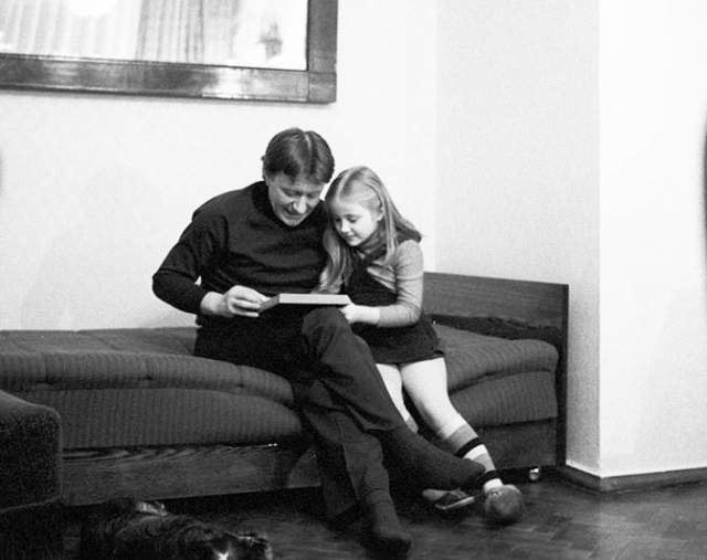 Андрей Миронов с дочерью Марией.