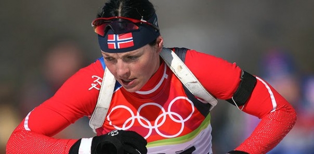 Лив-Грете Шельбрейд (Пуаре). Норвежская голубоглазая биатлонистка завершила карьеру в 2006 году.
