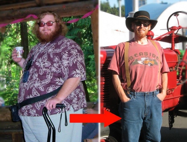 Рэймонд Кул. Когда парень решил, что пора что-то изменить, его вес был равен 220 кг.