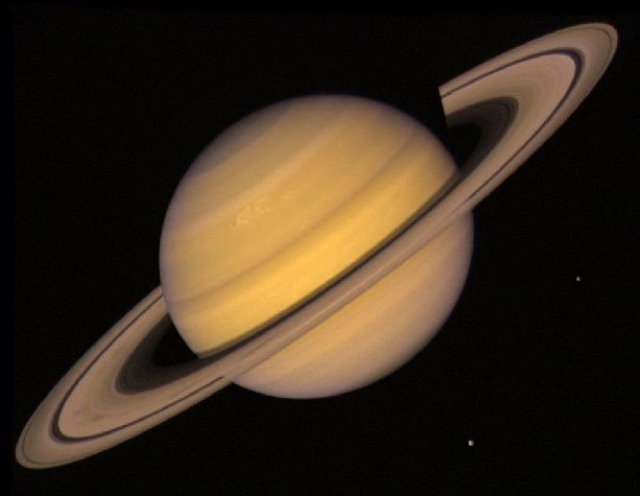 Сатурн, снятый "Вояджером-2”.